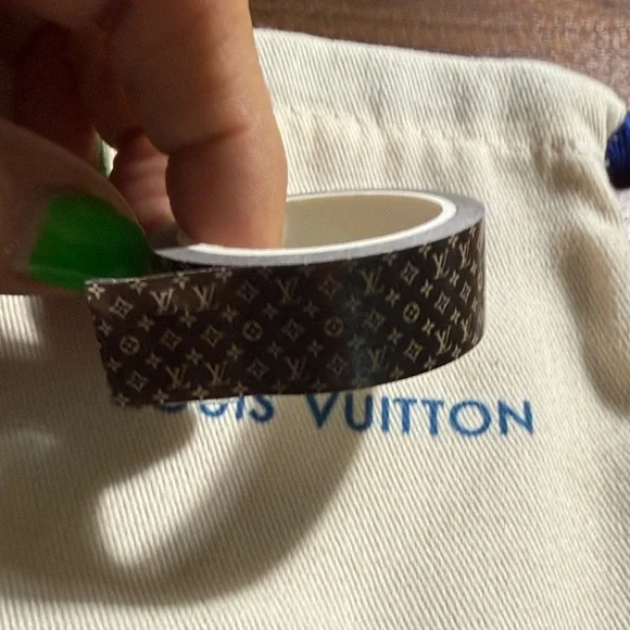 LV Brown Monogram Washi Tape - Picture 1 of 2